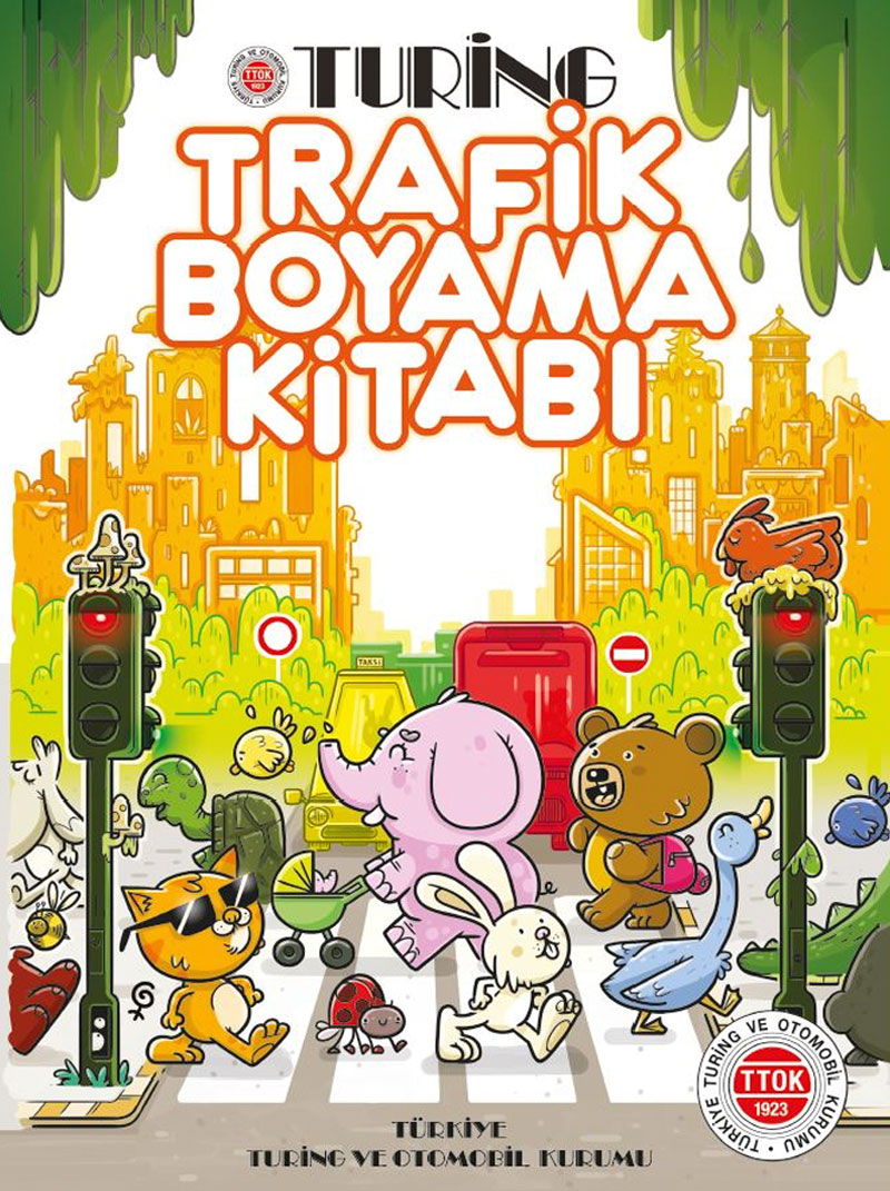 Trafik Boyama Kitabı